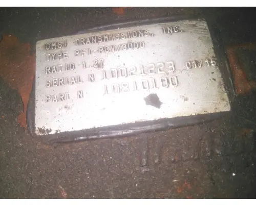 OMSI PFT-PCV/3000 TRANSFER CASE ASSEMBLY