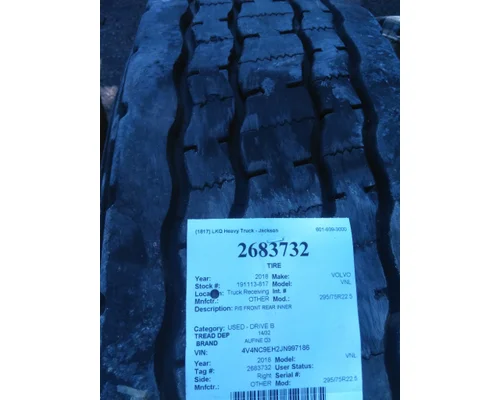 OTHER 295/75R22.5 TIRE