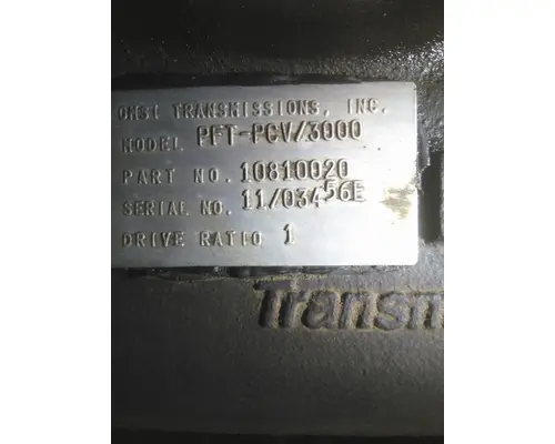 Transfer Case Assembly OMSI PFT-PCV/3000 LKQ Heavy Truck - Goodys