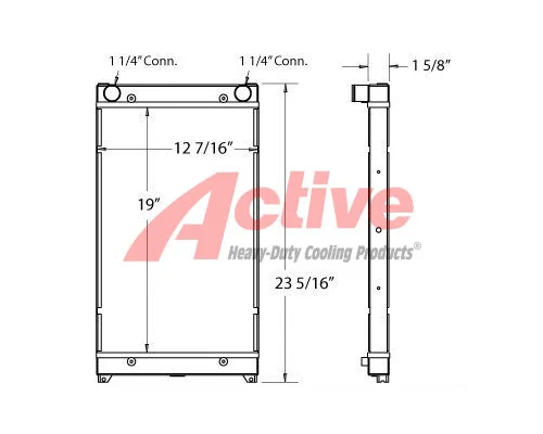 Onan Radiator OEM# 0130472 in PHILADELPHIA, PA #450201