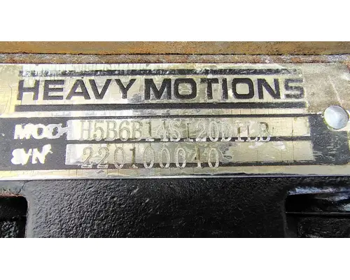 Other Other Hydraulic PumpMotor