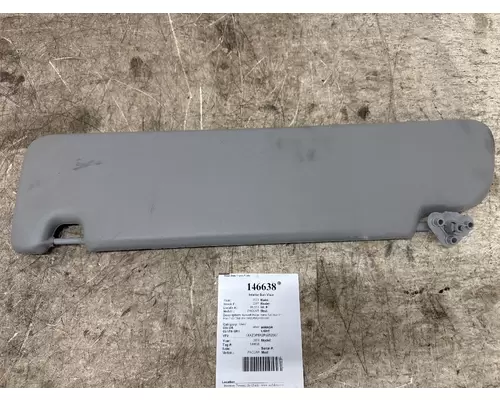 PACCAR 01842-RH Interior Sun Visor