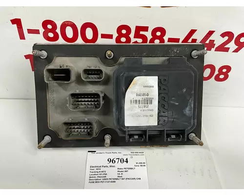 PACCAR 567 Electrical Parts, Misc.