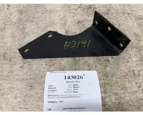 PACCAR A11-6127 Brackets, Misc.