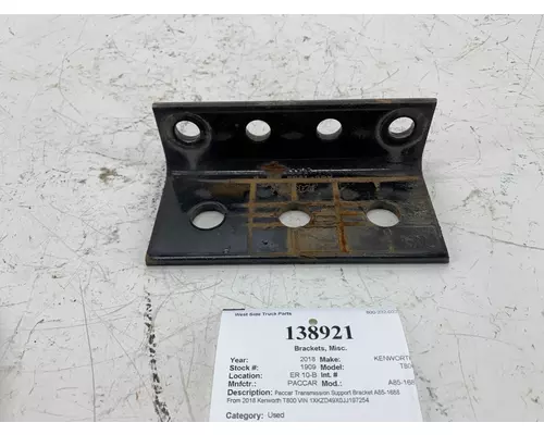 PACCAR A85-1688 Brackets, Misc.