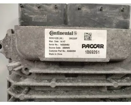 PACCAR AFTER TREATMENT CONTROL MODULE Electronic Chassis Control Modules
