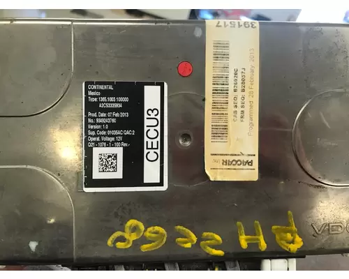 PACCAR CECU3 Electronic Chassis Control Modules
