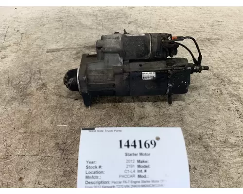 PACCAR D61-6002-006 Starter Motor