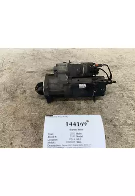 PACCAR D61-6002-006 Starter Motor