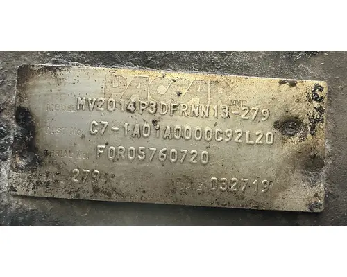 PACCAR DX40 Axle Housings (Front)