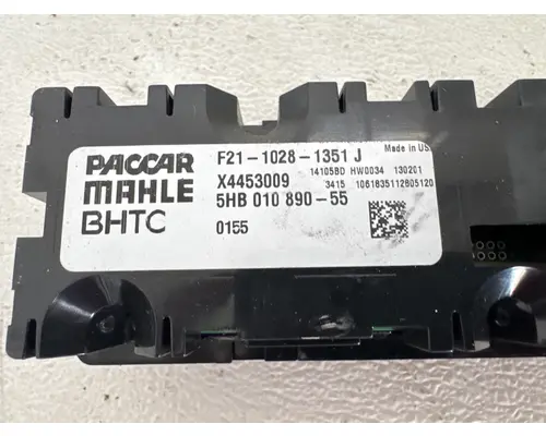 PACCAR F21-1028-1351 Temperature Control