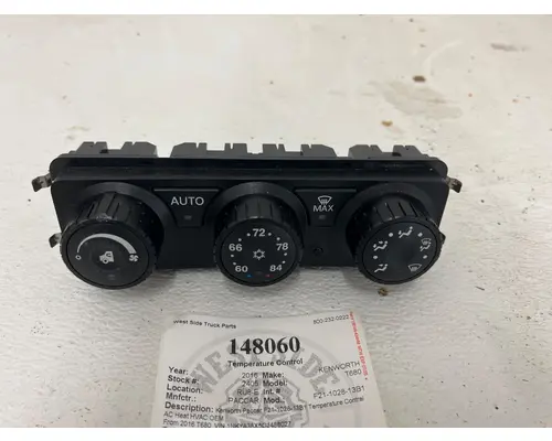PACCAR F21-1028-13B1 Temperature Control