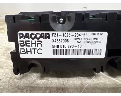 PACCAR F21-1028-2341 Temperature Control
