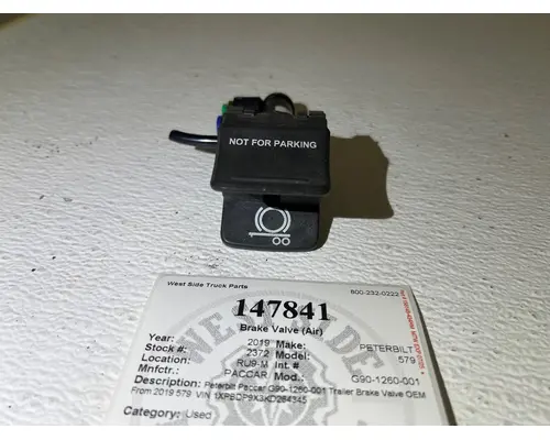 PACCAR G90-1260-001 Brake Valve (Air)