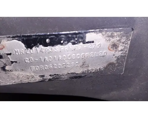 PACCAR MR2014P3R279 DIFFERENTIAL ASSEMBLY REAR REAR