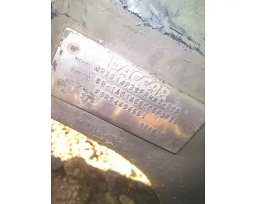 PACCAR MR2014P AXLE ASSEMBLY, REAR (REAR)