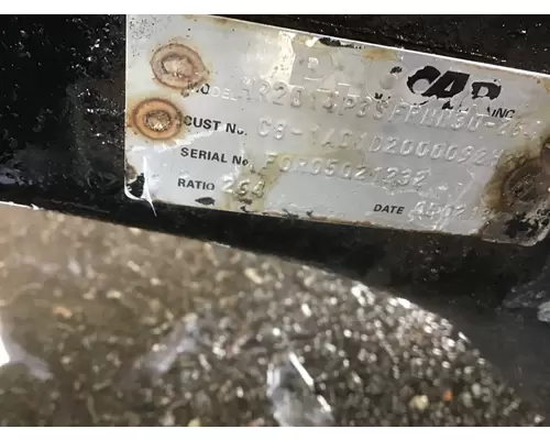 PACCAR MV2014PR264 CUTOFF - SINGLE AXLE