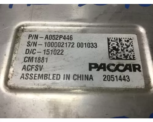 PACCAR MX-11 AFTERTREATMENT CONTROL MODULE (ACM)