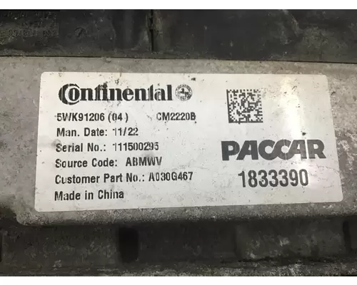 PACCAR MX-11 AFTERTREATMENT CONTROL MODULE (ACM)