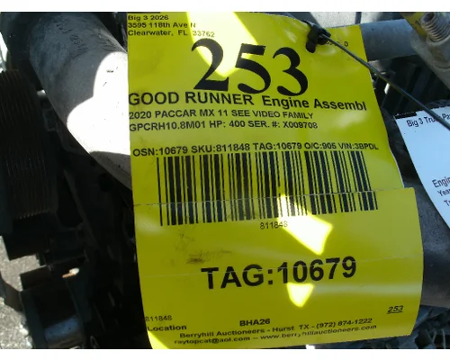 PACCAR MX 11 Engine Assembly