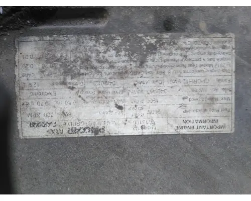 PACCAR MX-13 EPA 10 ENGINE ASSEMBLY