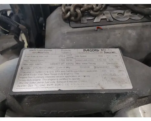 PACCAR MX-13 EPA 13 ENGINE ASSEMBLY