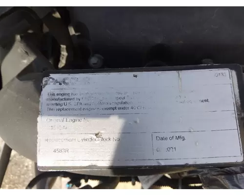 PACCAR MX-13 EPA 17 ENGINE ASSEMBLY
