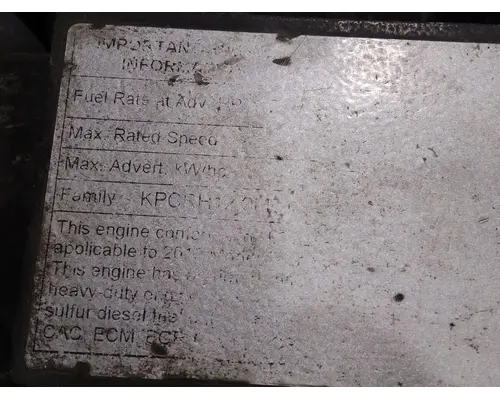 PACCAR MX-13 EPA 17 ENGINE ASSEMBLY
