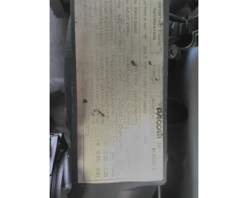 PACCAR MX-13 EPA 17 ENGINE ASSEMBLY