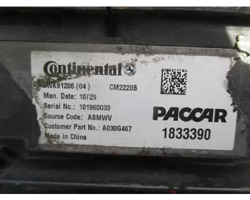 PACCAR MX-13 AFTERTREATMENT CONTROL MODULE (ACM)