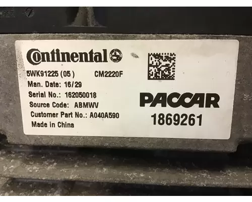 PACCAR MX-13 DEF-CONTROL-UREA MODULE