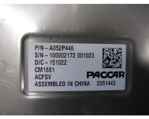 PACCAR MX-13 DEF-CONTROL-UREA MODULE