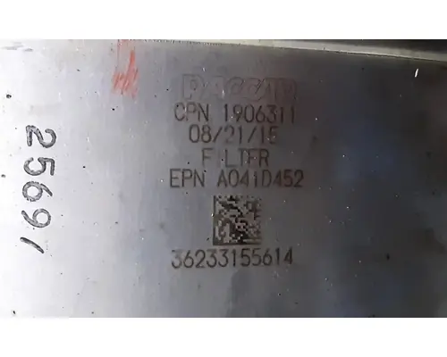 PACCAR MX-13 DPF (Diesel Particulate Filter)