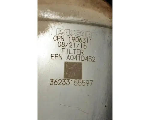 PACCAR MX-13 DPF (Diesel Particulate Filter)