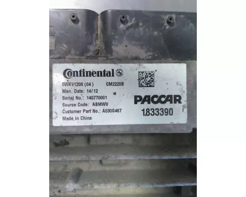 PACCAR MX-13 ECM (DPF)