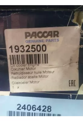 PACCAR MX-13 ENGINE OIL COOLER
