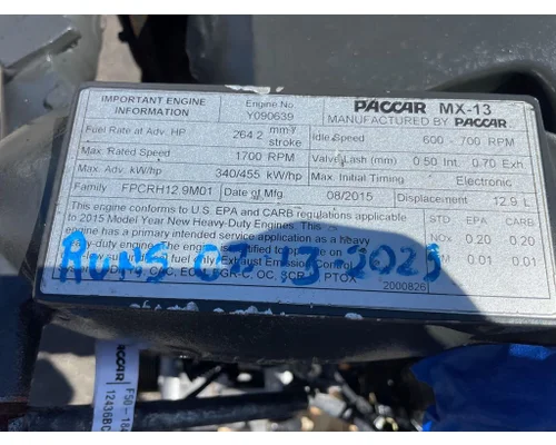 PACCAR MX-13 Engine Assembly