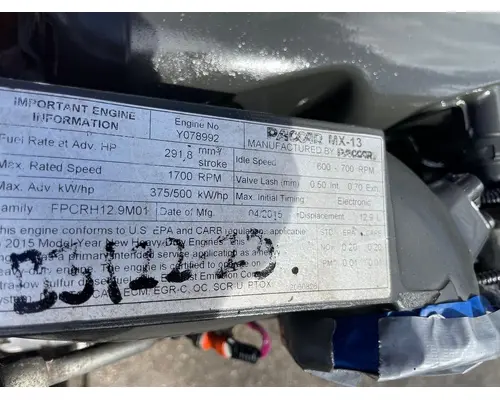 PACCAR MX-13 Engine Assembly