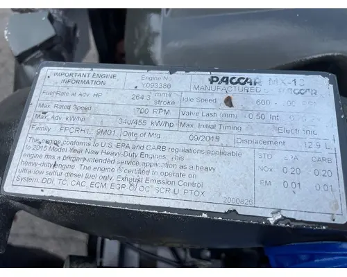 PACCAR MX-13 Engine Assembly