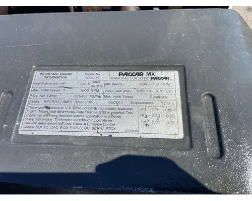 PACCAR MX-13 Engine Assembly