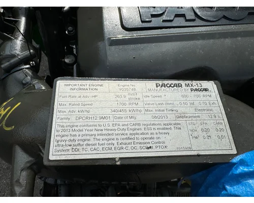 PACCAR MX-13 Engine Assembly