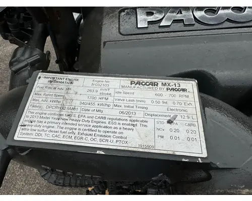 PACCAR MX-13 Engine Assembly