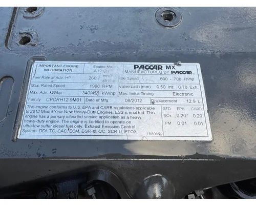 PACCAR MX-13 Engine Assembly