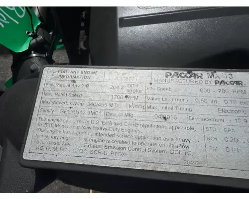 PACCAR MX-13 Engine Assembly