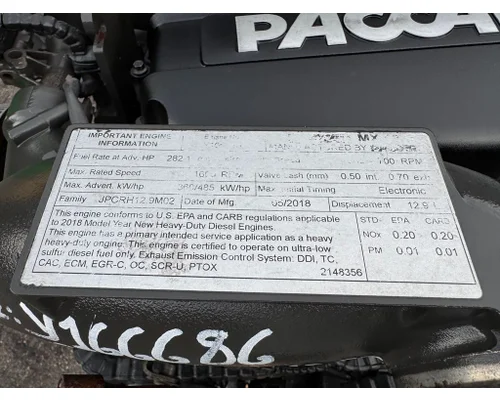 PACCAR MX-13 Engine Assembly