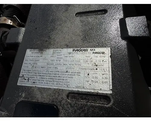PACCAR MX-13 Engine Assembly