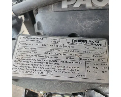 PACCAR MX-13 Engine Assembly