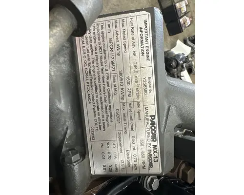 PACCAR MX-13 Engine Assembly