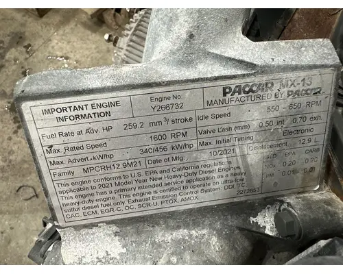 PACCAR MX-13 Engine Assembly