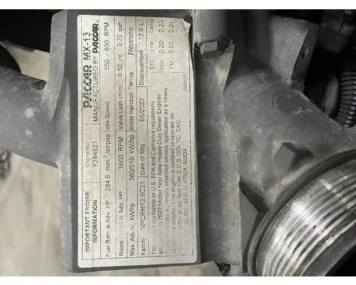 PACCAR MX-13 Engine Assembly